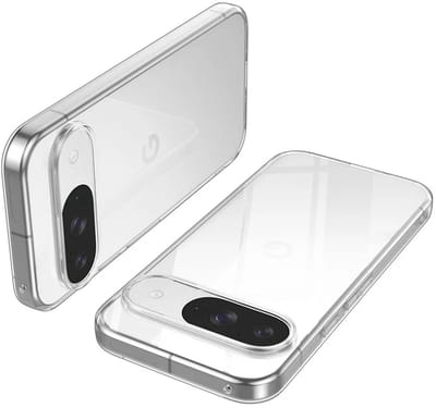 Flexibele achterkant Silicone hoesje Transparant Geschikt voor: Google Pixel 9 / 9 Pro