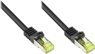 Alcasa electronik Good Connections RNS patch cable - 1.5 m - black - Zwart - 1m
