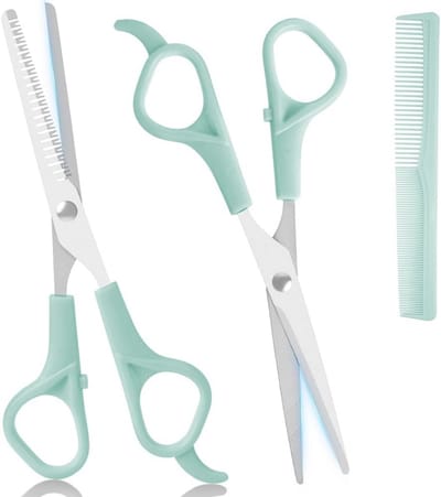 Professionele Haardressing Scharen Set - 15 cm Dunning Scharen en Kapperskam voor Thinning