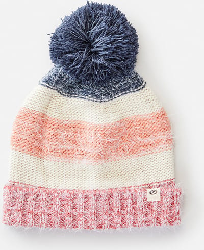 Surf Treehouse Pom Pom Beanie - Multi