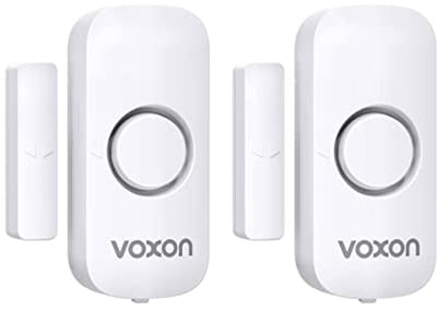 Draadloos 2-in-1 Deuralarm en Raamalarm voor Inbraakbeveiliging - Thuisbeveiligingsalarmsysteem voor Woning, Hotel, Zwembad en Garage (Verpakking van 2)
