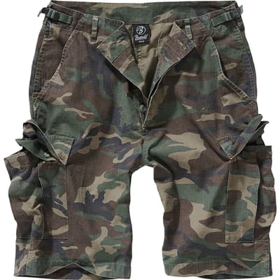 Brandit Shorts - BDU Ripstop Short - S tot 7XL - voor Mannen - woodland