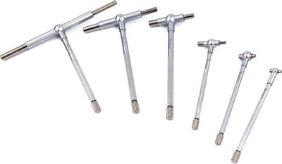 Dasqua Professionele 6 Delige Telescopische Kaliberset 8 / 100 mm