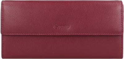 Esquire Viktoria Portemonnee RFID Leer 18,5 cm - Dames - Horizontaal - rot