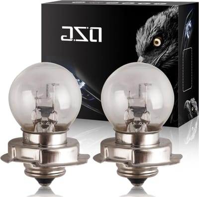 Halogeenlamp Motorfiets - Koplamp Scooter - Veilige Verlichting - Warm Geel Licht - 12V 15W - Geel