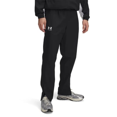 Under Armour UA Rival Wvn Windbreaker Pnt-BLK Heren Sportkledingset - Zwart / Zwart / Wit