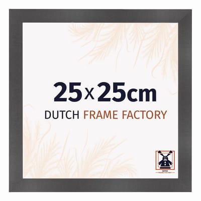 Fotolijst 25x25 cm - MDF - Zwart Mat - Praag