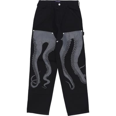 Hammer Double Knee Pant Heren Lange Broek Zwart