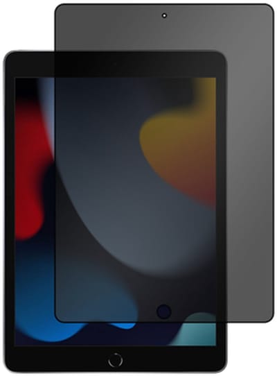 Just in Case privacy Screenprotector geschikt voor iPad 9e generatie (2021) 10.2 inch / 8e generatie (2020) 10.2 inch / 7e generatie (2019) 10.2 inch - Anti Spy Screenprotector