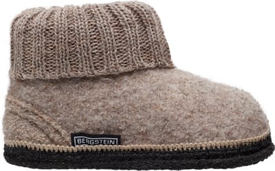 Bergstein Cozy Unisex Junior Sloffen - Beige