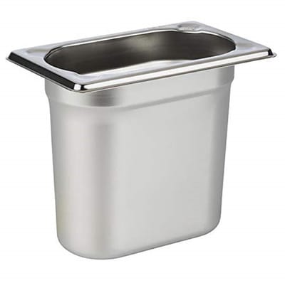 APS Gastronormbak - GN Bak - RVS - 1,5 Liter - Vaatwasserbestendig - Breukvast - Stapelbaar