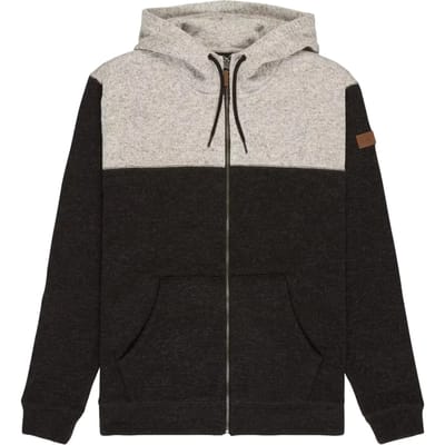 Hooded sweatshirt met rits Quiksilver Keller Block