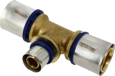 Bonfix Perskoppeling - 3x Alu-pers - T-koppeling - verlopend - 40 x 26 x 40mm