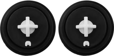 Allecto - Vlottermembraanafdichtingsmembraanvlotterklep - Set van 2 - Duurzaam en betrouwbaar - 27 mm diameter - Geschikt voor inlaatkleppen - Hoog...