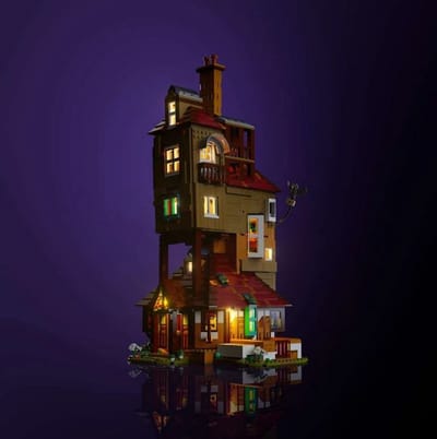 LMB 2.0 - Verlichtingsset geschikt voor LEGO Harry Potter The Burrow - Collectors' Edition 76437