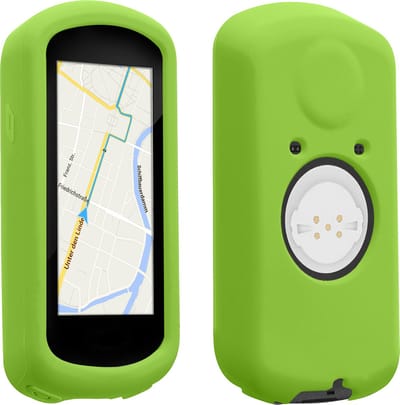kwmobile fietscomputer gps hoes geschikt voor Garmin Edge 1030 / 1030 Plus hoesje - Beschermhoes voor fietsnavigatie - Siliconen cover