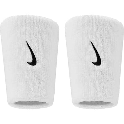 NIKE ACCESSOIRES nike swoosh classic doublewide wristbands 2pk n1012406-101