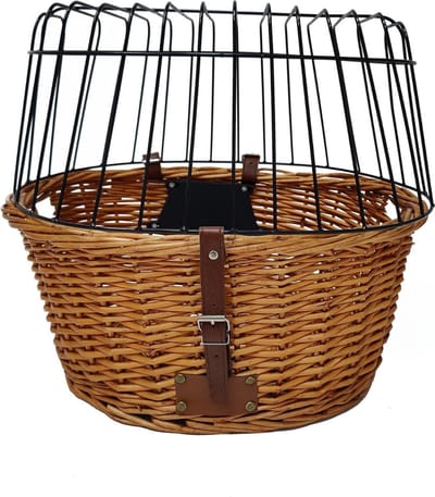 Solacis Hondenfietsmand elektrische fiets - Hondenfietsmand achterop - Honden fietsmand - Hondenfietsmand bagagedrager - Must have voor jouw hond!