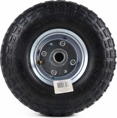 Benson Neuswiel luchtband met metalen velg - 260 x 85 mm - 150 kg belasting - 20 mm as