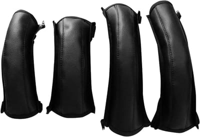 Kinderwagen Handvathoezen - Beschermhoezen - Hygiëne en Comfort - Met Rits - 4 Stuks - Zwart