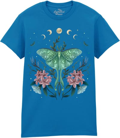 Vlinder Luna And Rhododendron The Coloured House T-shirt M