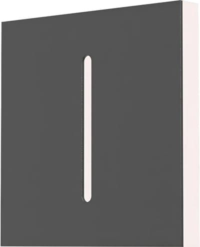 LED Trapspot - Kingtron Stairflex 3 - Inbouw Trapverlichting Vierkant Zwart - 2W 200lm - Natuurlijk Wit 4000K