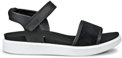 ECCO SOFT SANDAL W Dames Sandalen - Zwart