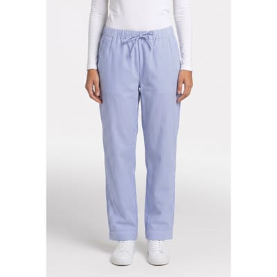 ARKET Lennon Poplin Pajama Trousers Blue Größe: M | Nachtwäsche Outlet | Damen | Blau