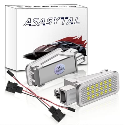LED Voetruimteverlichting Auto - Instapverlichting Deur - Interieur Verlichten - Waterdicht Ontwerp - 118 x 93 x 67 cm - Wit