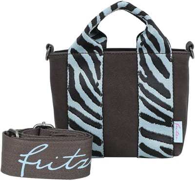 Fritzi aus Preußen schoudertas Bini Heritage Crossbody Espressini donkerbruin