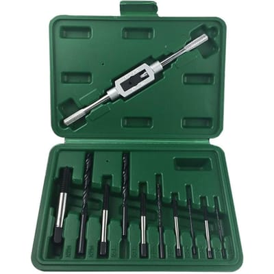 11-delige set schroevenverwijderaars, gebroken schroevenverwijderaars, boorgeleiders, bits, gereedschappen 11Pcs