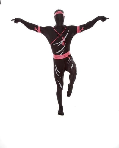 Morphsuits™ Ninja  Morphsuit - SecondSkin - Verkleedkleding - 163/175 cm