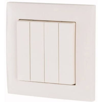 CPAD-00/195 Eaton xComfort 4-kanaals Wandtoets Wit