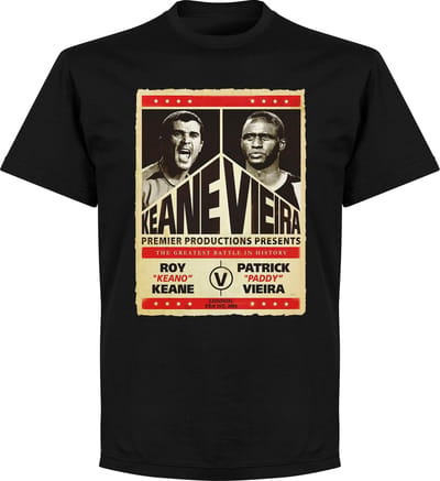 Keane vs. Viera Battle T-shirt - Zwart - XS