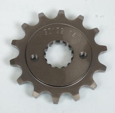 Pignon de sortie de boite Esjot pour Quad Kawasaki 400 KFX 2003 à 2007 14 dents pas 520 Neuf
