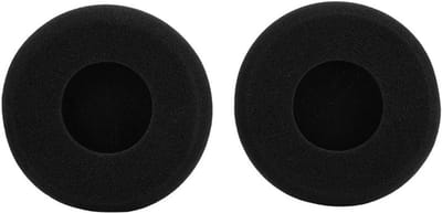 Dailygoods- Oorkussens Zwart - Vervangende Pads - Geschikt voor Grado Sr60/Sr80/Sr225/M1/M2 - Traagschuim/Eiwitleer - Duurzaam/Zacht/Geluiddicht - Hoofdtelefoon Pads