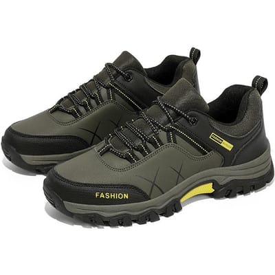 Wandelschoenen Heren Plus Size Outdoor Heren Casual Sneaker Mode Lage Top Wandelschoenen Lichtgewicht Wandelschoenen 46 groen