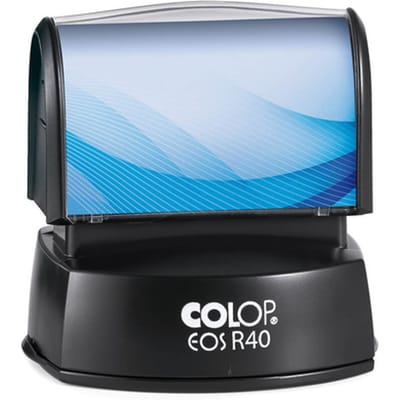 Tekststempel Colop EOS R 40 personaliseerbaar met stempelplaat