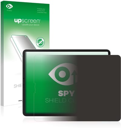 upscreen - privacy screenprotector voor Apple iPad Pro 12.9" WiFi 2020 (Landschapsmodus, 4. Gen.) - Folie Beschermfolie Blauwlichtfilter