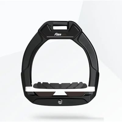 Veiligheidssportbeugels Hellend Grip Zwart/Wit/Bruin Kind Flex-On Safe-On