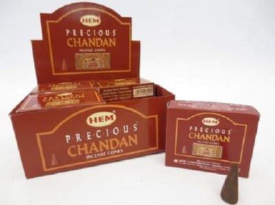 HEM Wierook Kegels Chandan (12 pakjes)