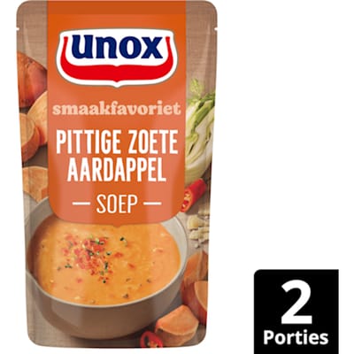 Soep in Zak Pittige Zoete Aard