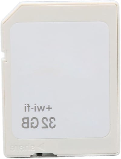 Draadloze Opslagkaart - SDHC WiFi Geheugen - Foto's Delen - Energiebesparend - 32 GB - Zwart
