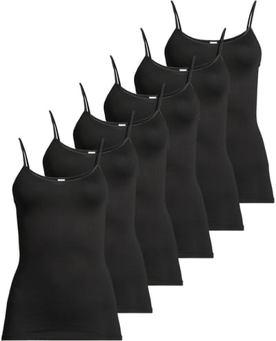 Conta Dames spaghettitop 6 pack Modal