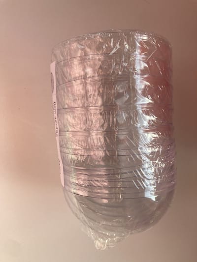 Transparante Plastic Ballen 5 st. – 10 cm