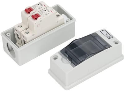 Stroomonderbreker - Miniatuur Schakelaar - Overbelastingsbeveiliging - Vlamvertragend Materiaal - 16A 230V