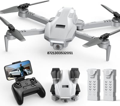 Drone met Camera - Mini Drones voor Volwassenen - Buiten - Grijs
