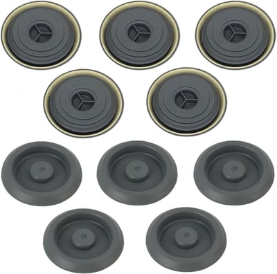 Dailygoods - Set van 10 Waterdichte Rubber Pluggen voor Auto's