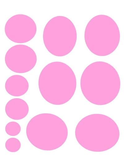 5 vellen/60 stuks reparatiepleisters voor donsjacks, 12 maten zelfklevende nylon reparatietape, geschikt voor jassen, donsjacks, tenten en slaapzakken,Roze