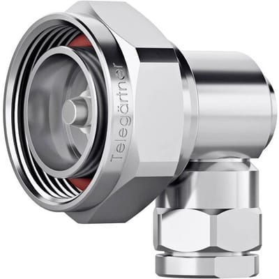 Telegärtner J01120A0113 100024400 7-16-DIN-connector Stekker, haaks 50 Ω 1 stuk(s)
